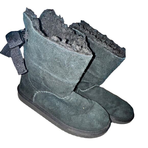 KOOLABURRA By UGG Andrah 1108611 YOUTH Women’s Boots Size 1 BLACK - Picture 5 of 13